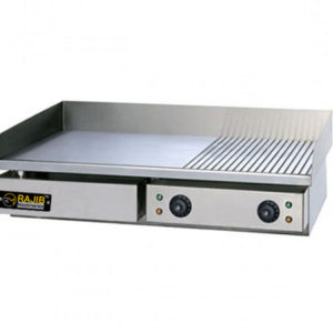 Electric Griddle Half Grooved/Half Flat