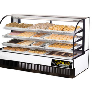 Refrigerated Display Showcase Oval Shape