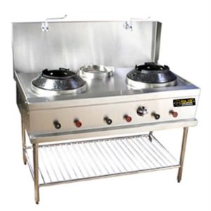 3 Burner range (for Chinese)